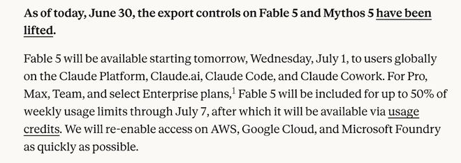Claude Fable 5解禁实测：网友狂玩但太贵量少